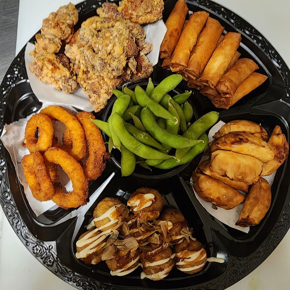 Hot Food Combo Catering Platter (39 Pieces)
