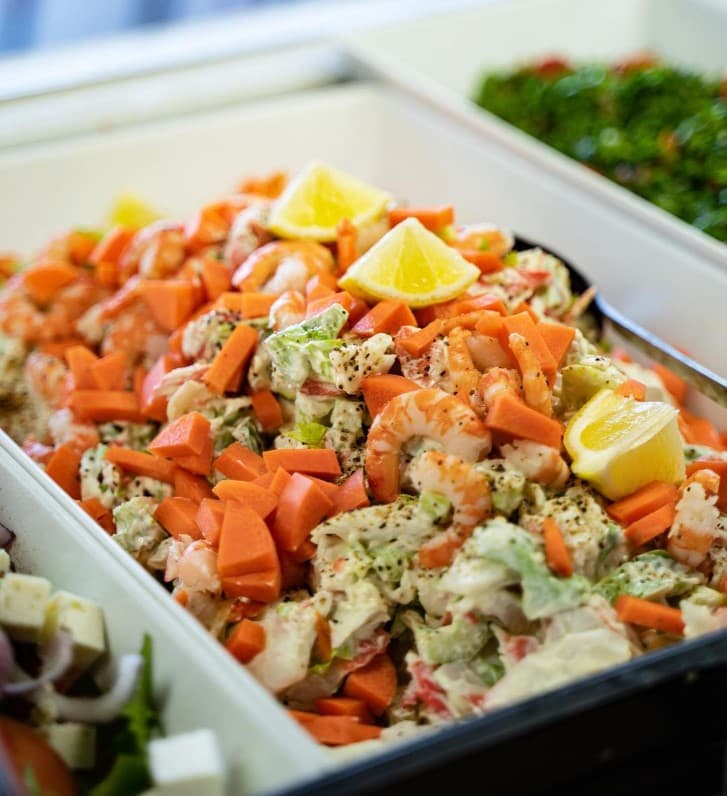 Seafood Salad Tray