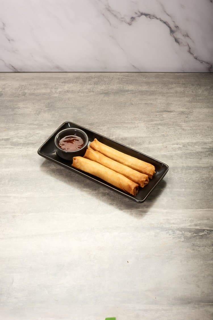 Pork and Prawn Spring Rolls