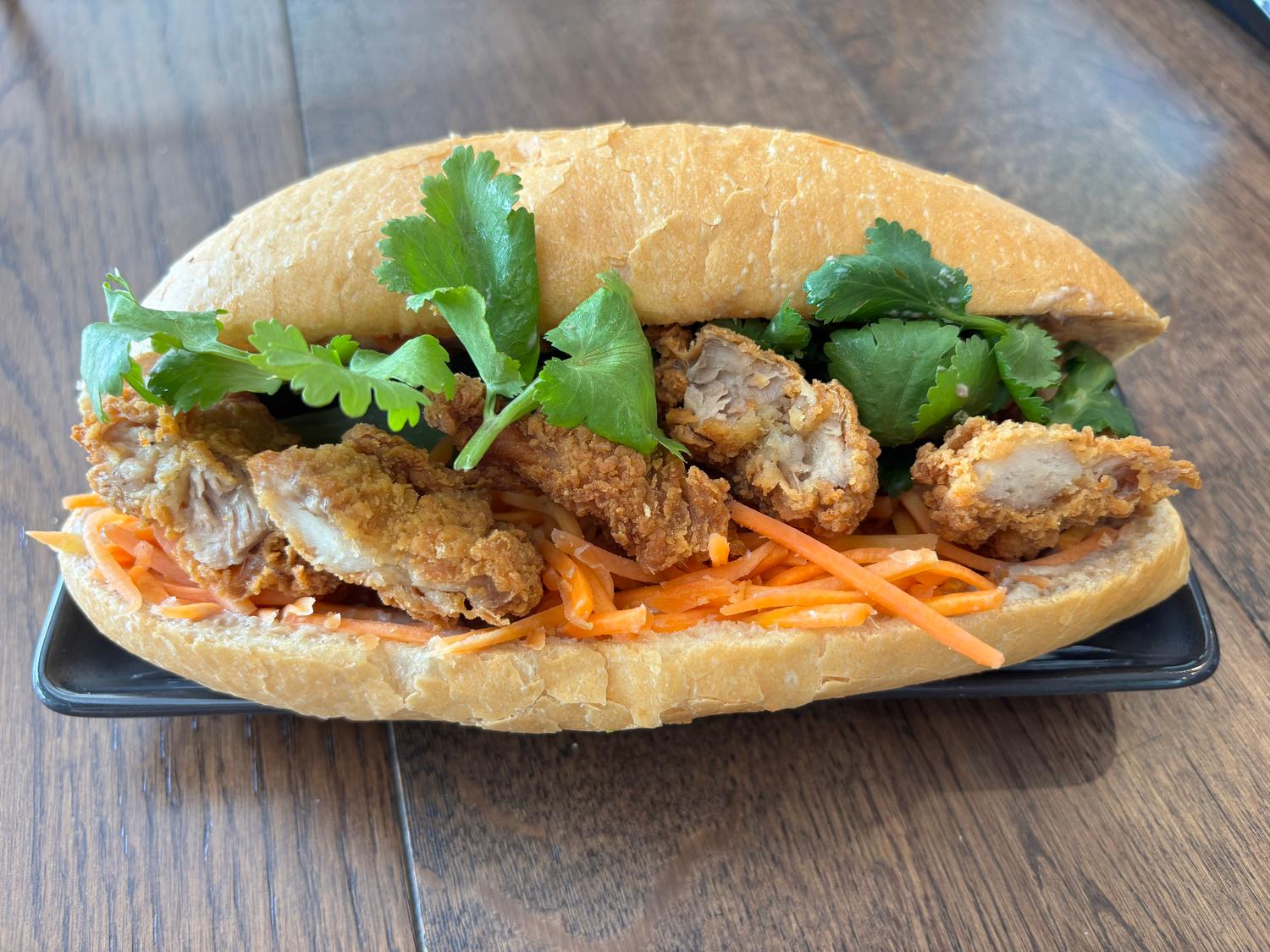 Fried Chicken Baguette