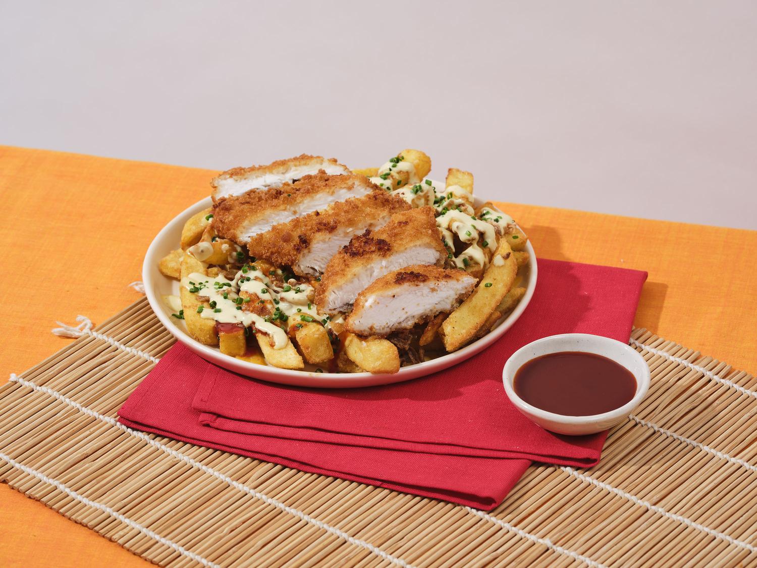 Spicy Katsu Loaded Fries