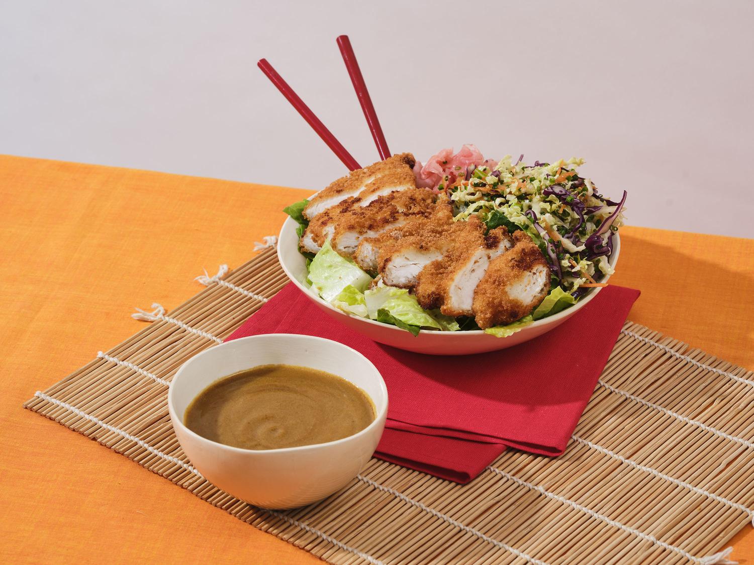 Crispy Katsu Salad