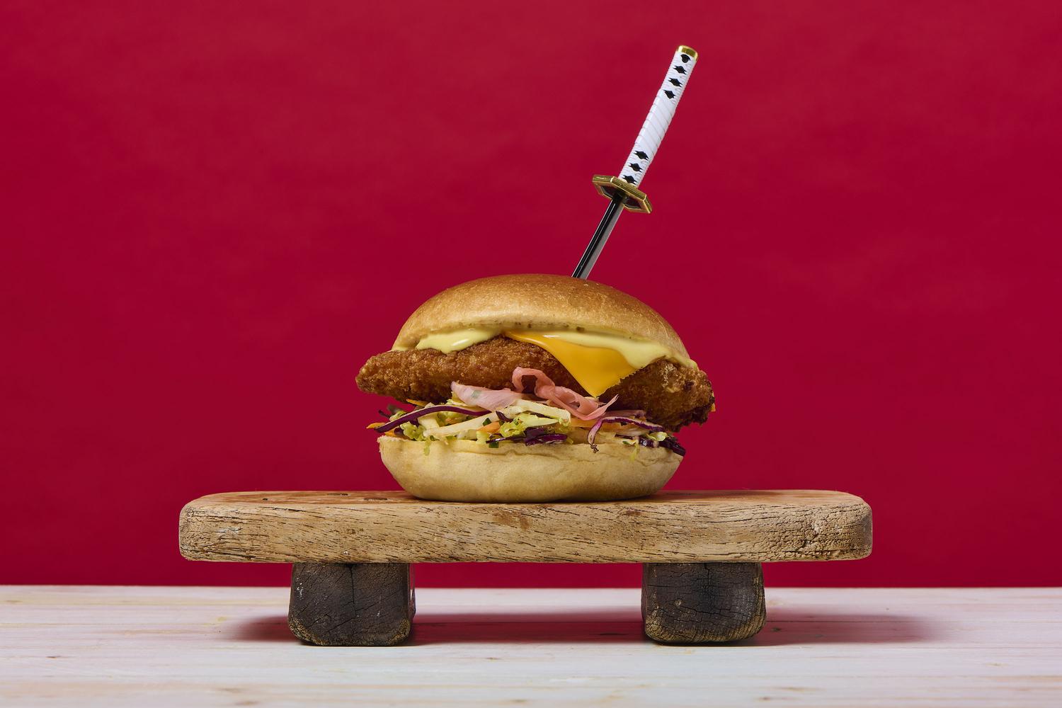 Chicken Sensei Katsu Curry Burger