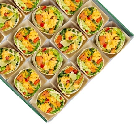 Smoked Salmon Breakfast Wraps