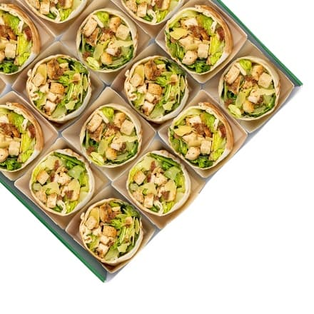 Hail Caesar Wrap Platter with Roasted Chicken