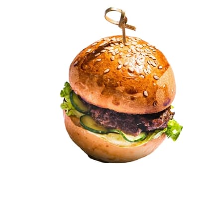 Mini BBQ Pulled Shiitake Burger Platter