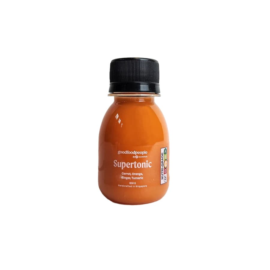 Supertonic Carrot Orange Booster Shot