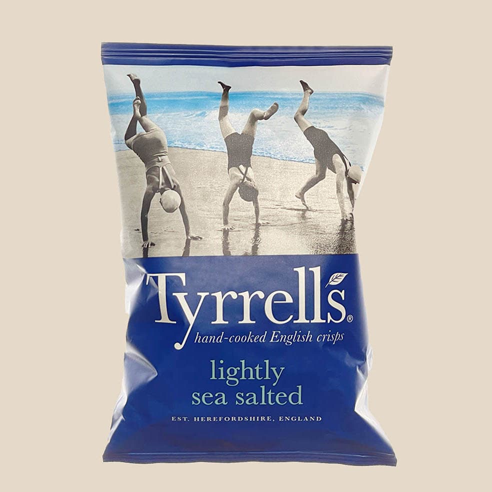 Tyrells - Lightly Sea Salt & Cider Vinegar Chips