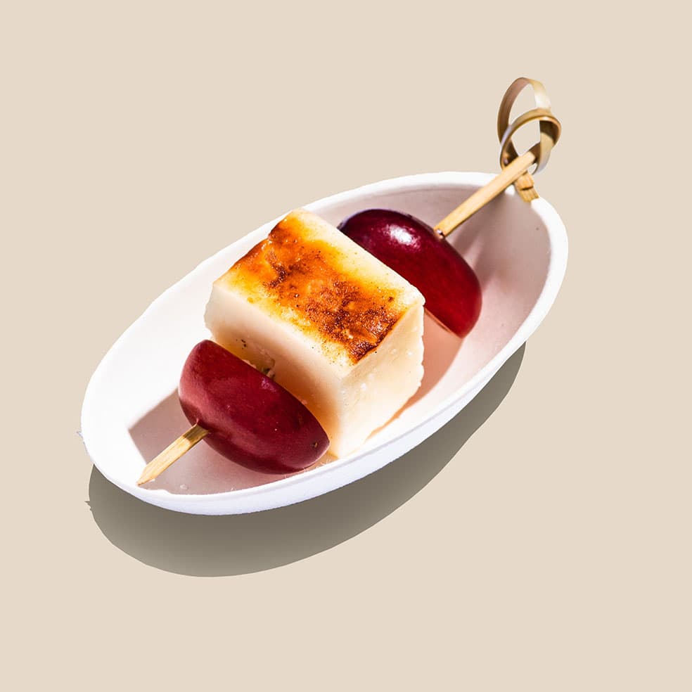 Grilled Halloumi Grape (20 Portions)