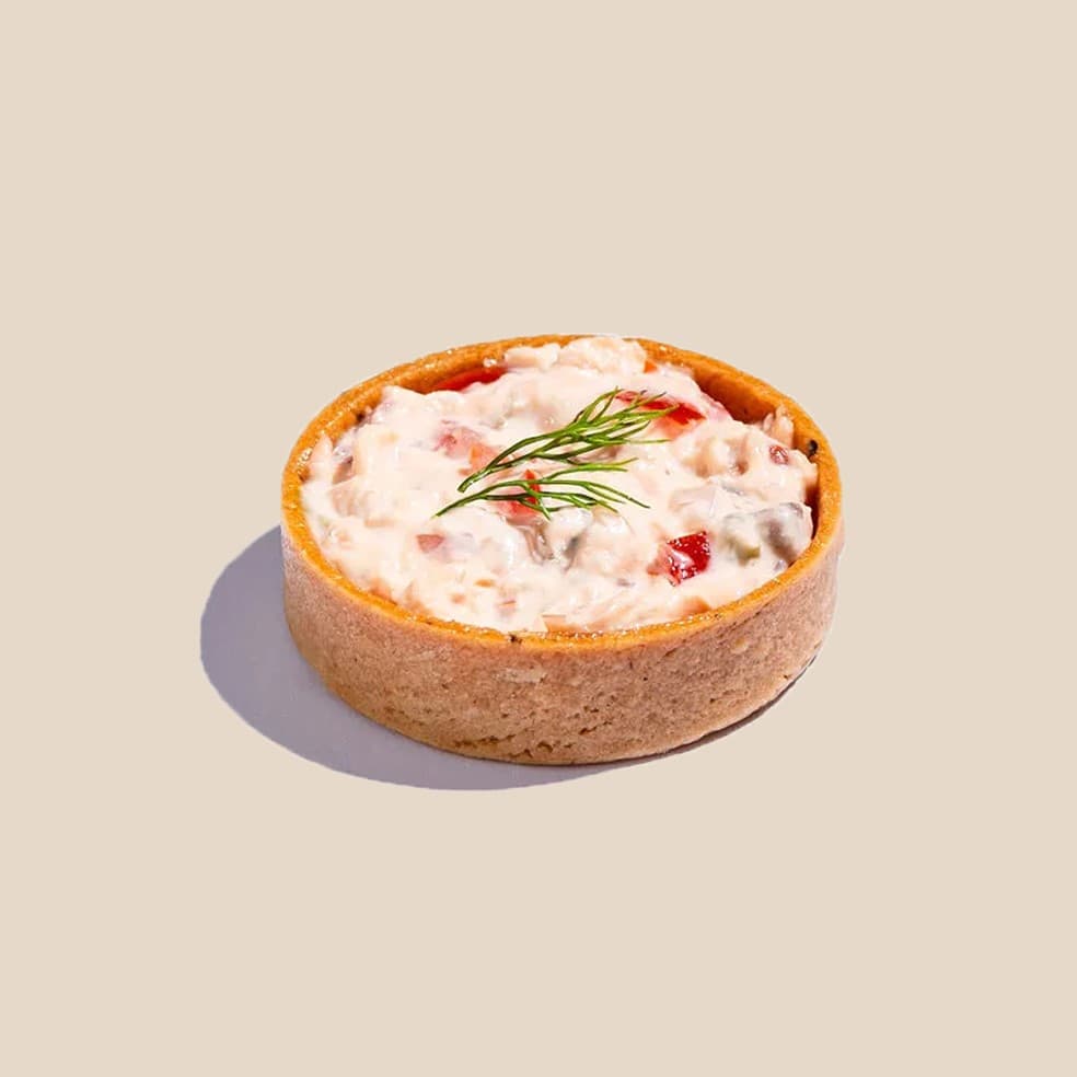 Salmon Mayo Tart (16 Portions)