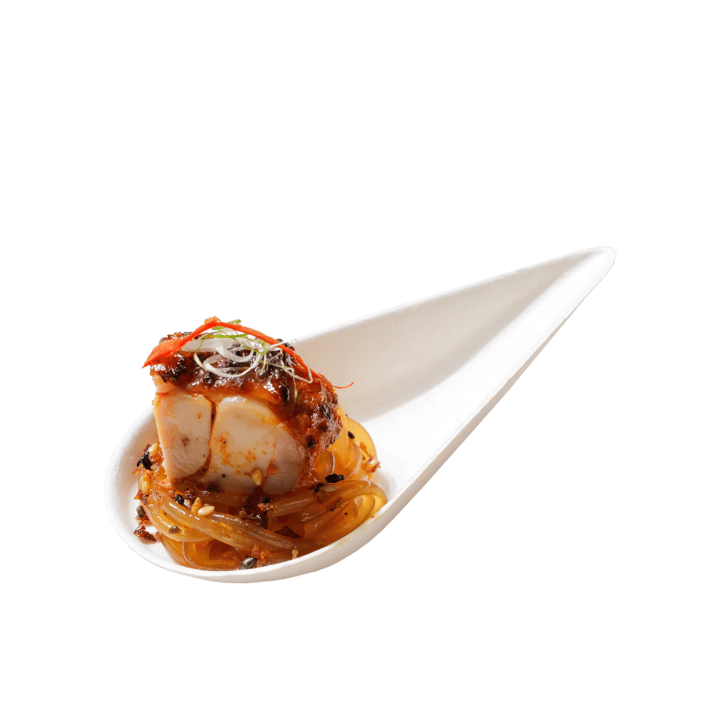 GochuJang Chicken with Sweet Potato Noodle