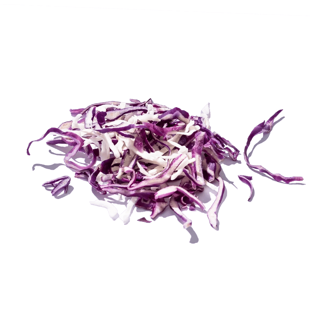 Red & White Cabbage per pax