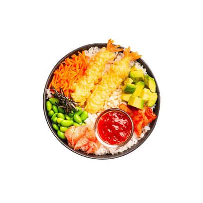 Prawn Star Poke Bowl