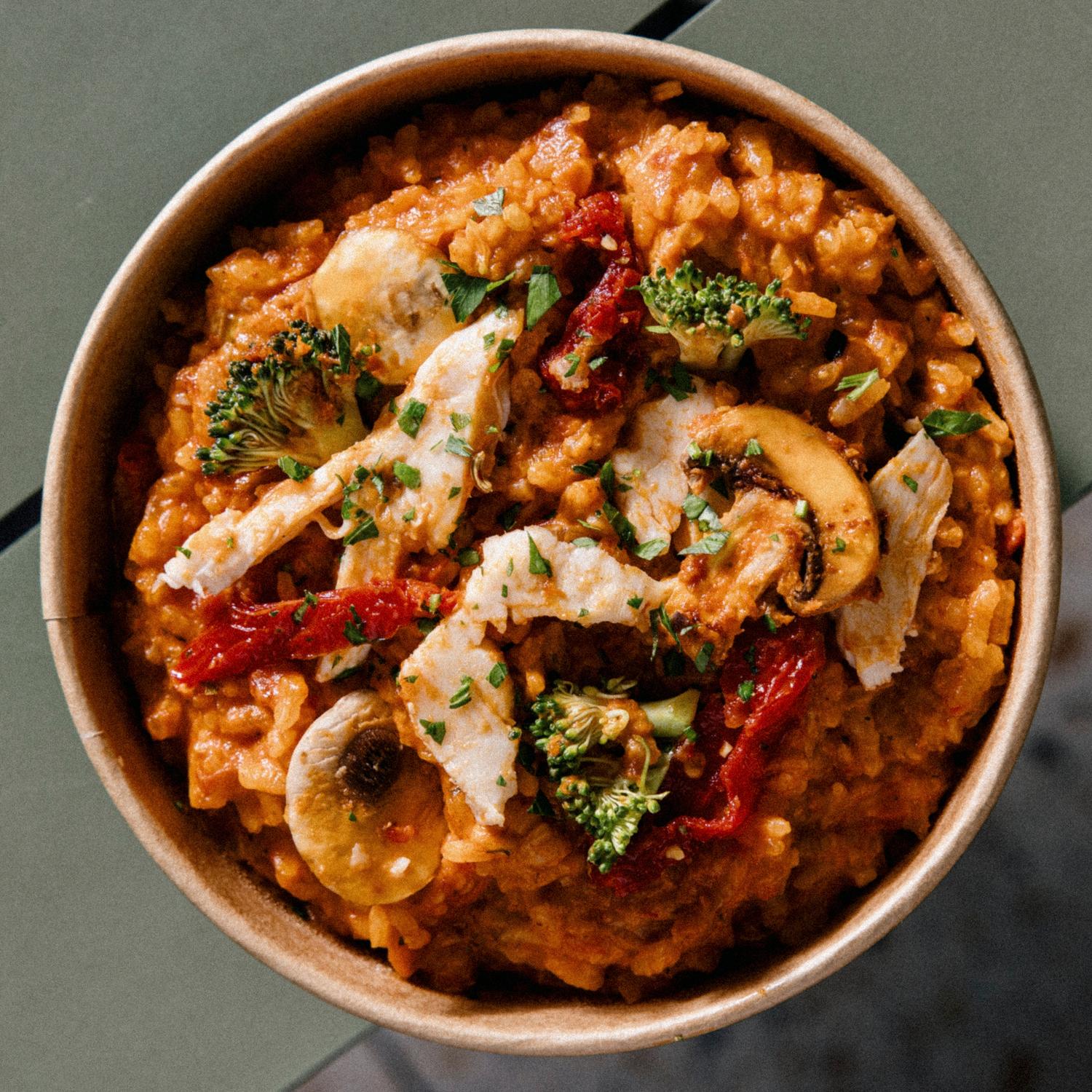 Chicken Risotto (Rice) Sharing Tray