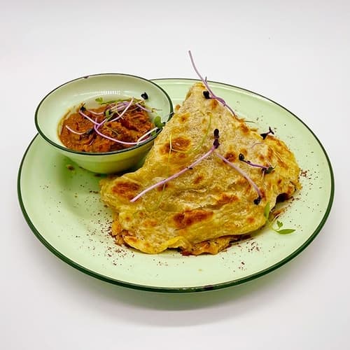 Flaky Roti Canai Beef Rendang (Bulk in Tray)