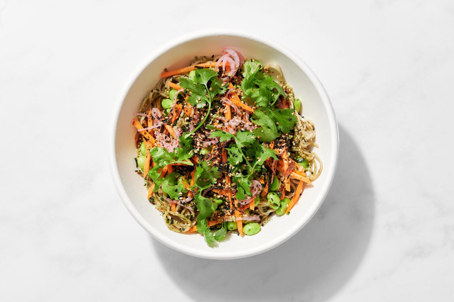 Soba Noodles Salad (Individually Packed)