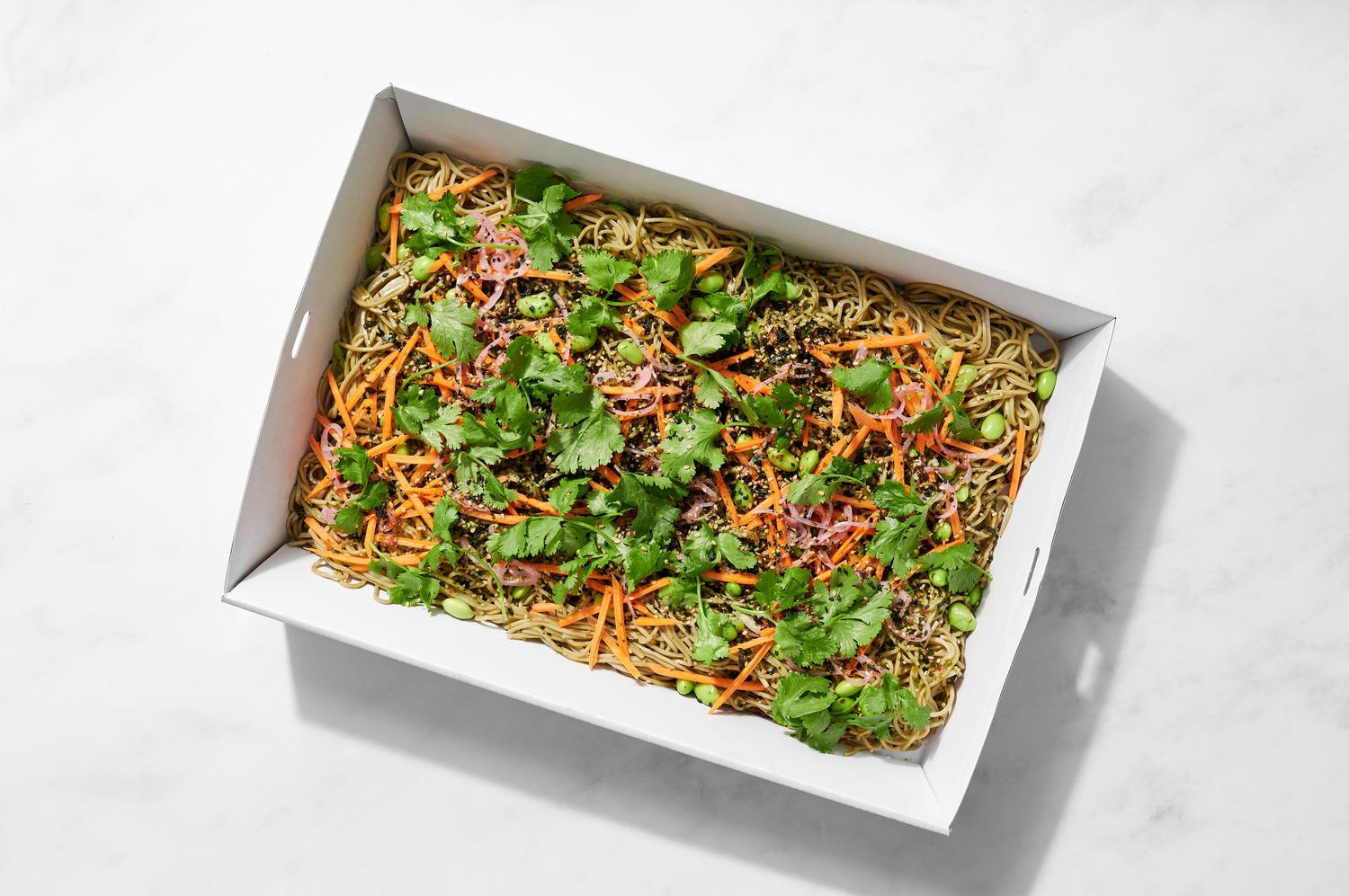 Soba Noodles Salad (Medium Platter)