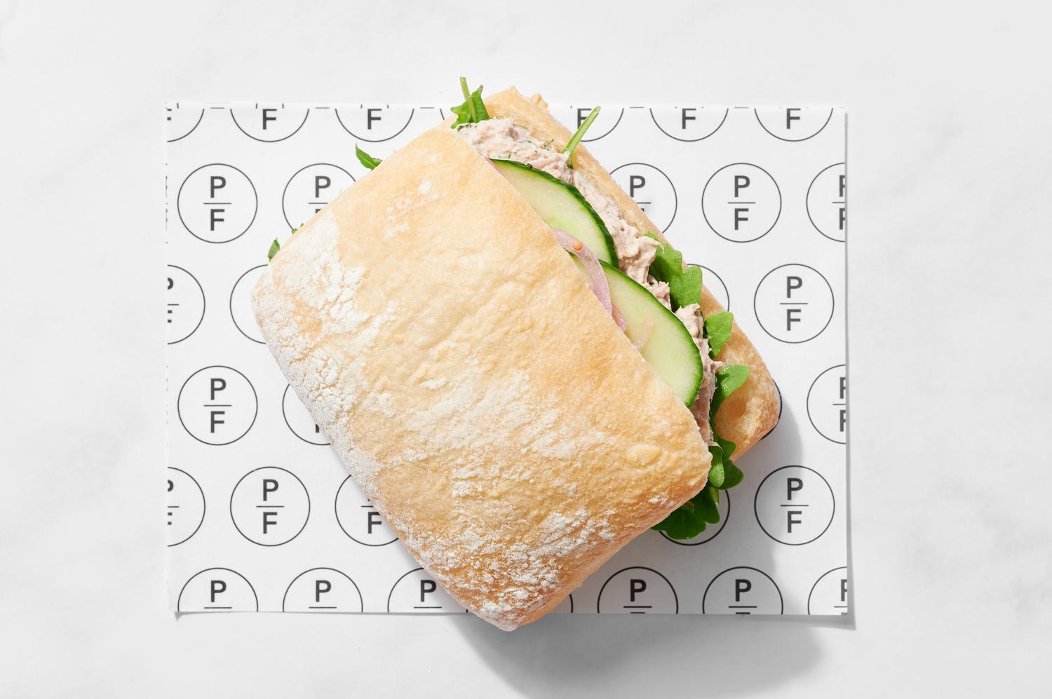 Sustainable Tuna Deli Sandwich
