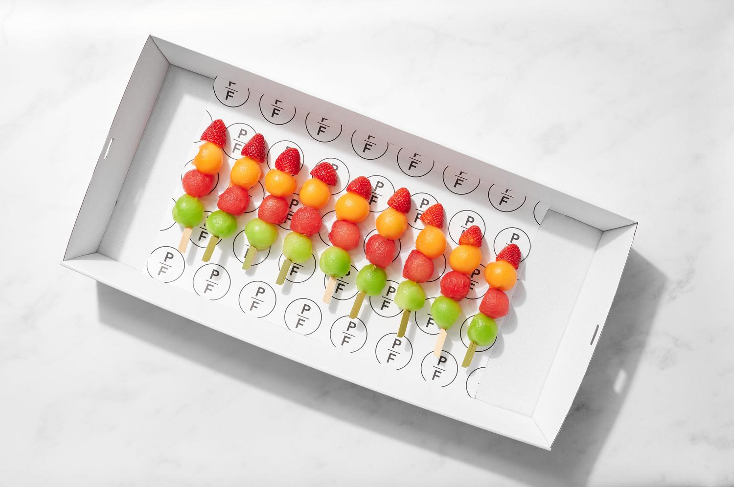 Fresh Fruit Skewers (Box of 12)