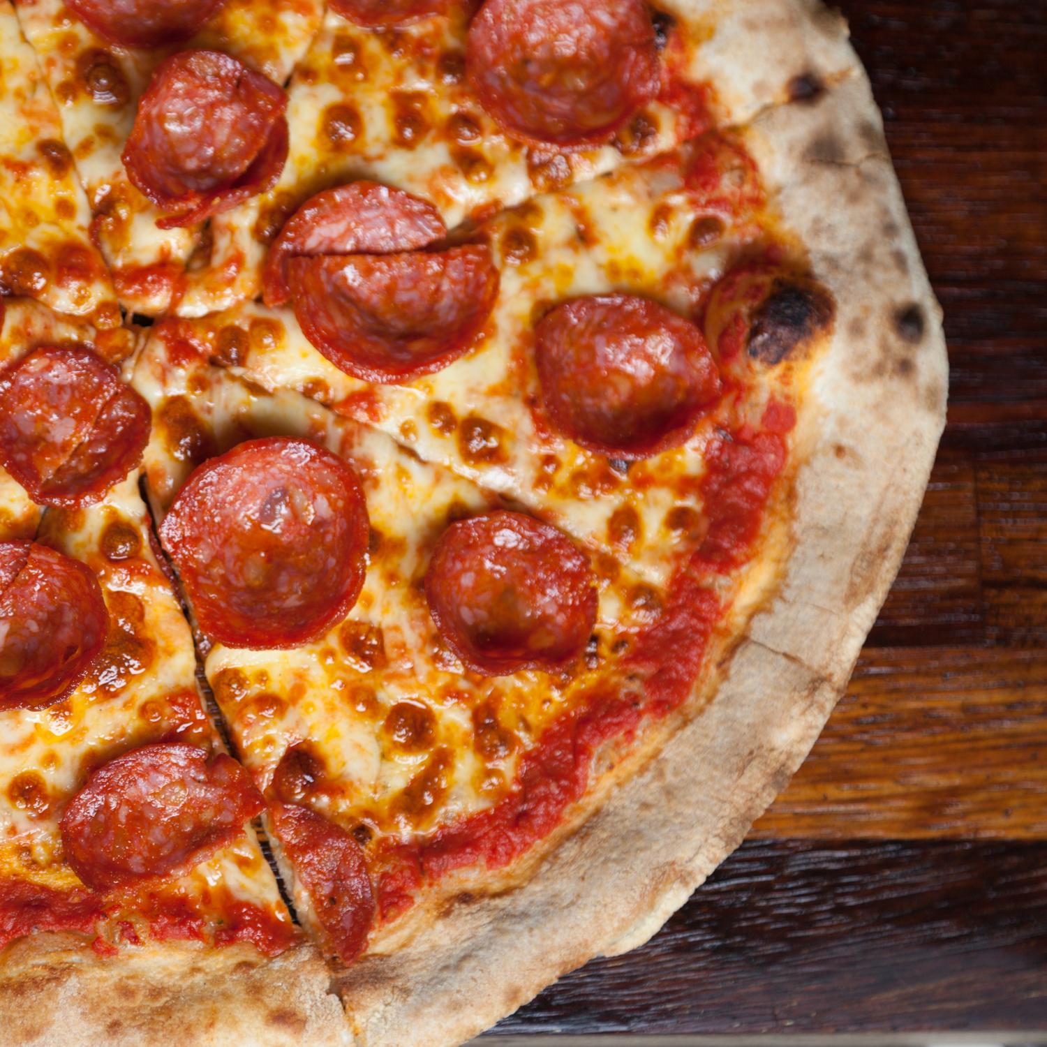 Double Pepperoni Pizza