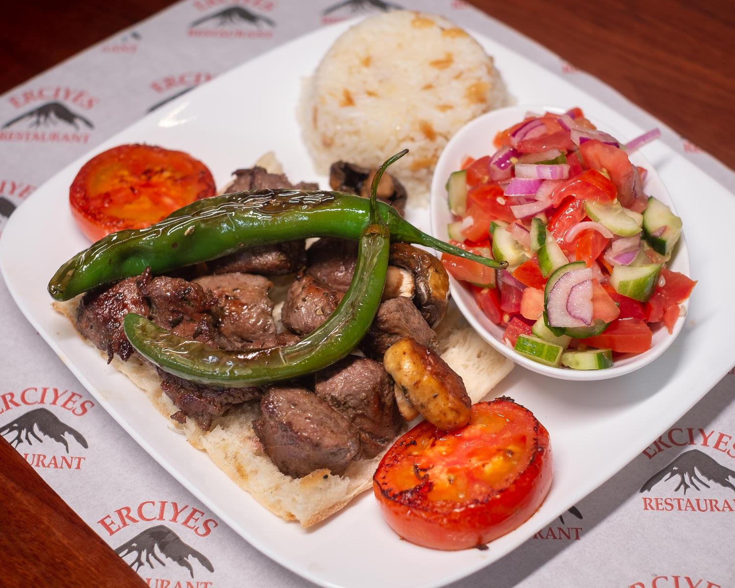 Lamb Shish (Plate of 12 Pieces)