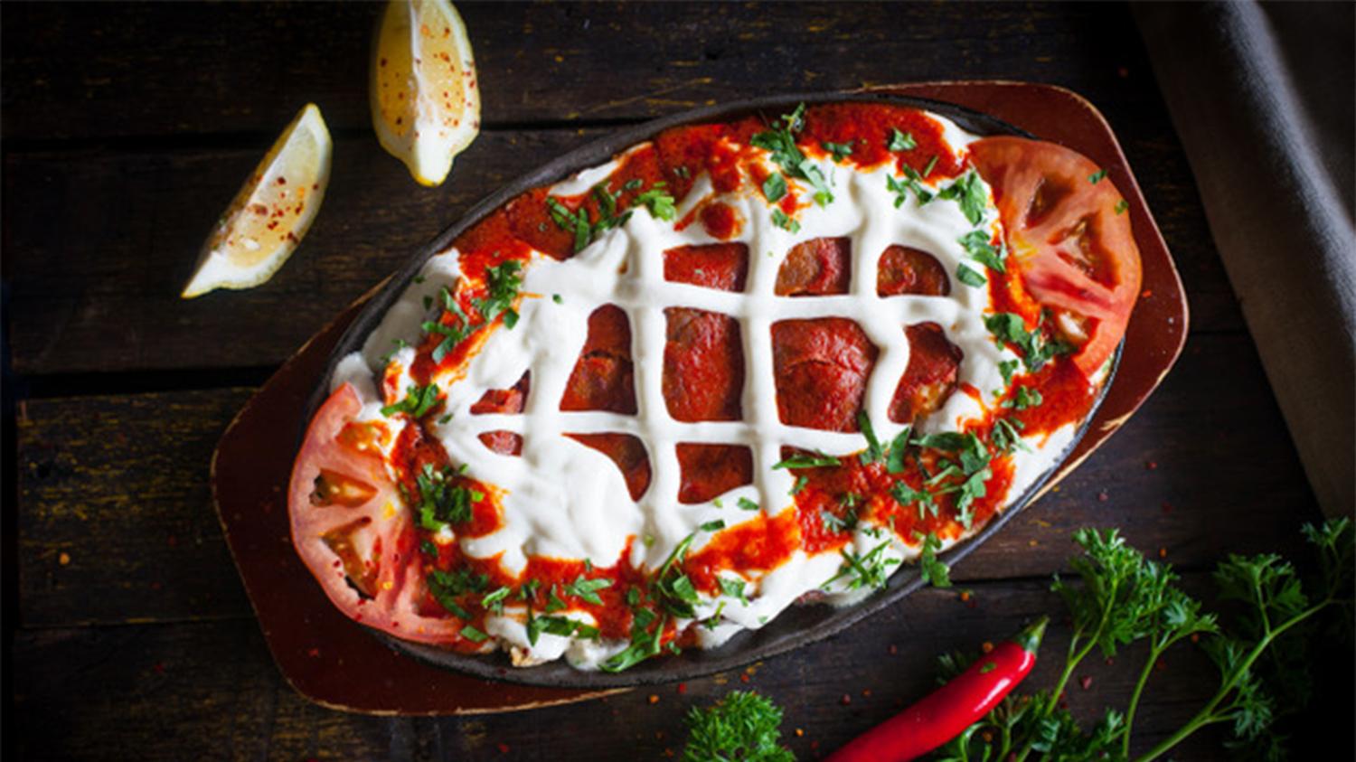 Chicken Iskender Platter 