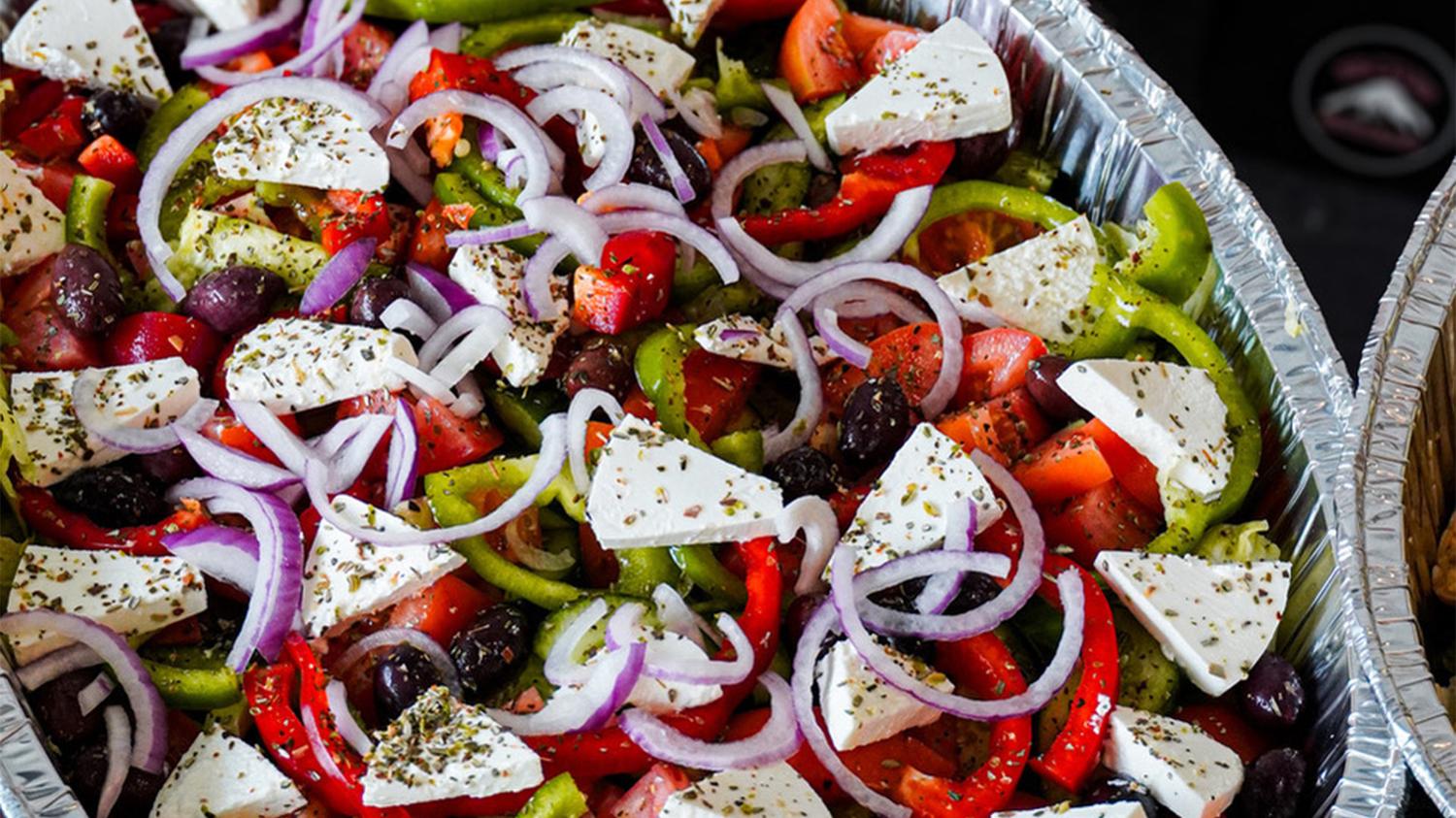 Greek Salad (Large Platter for 30)