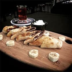 Nutella Dessert Pide