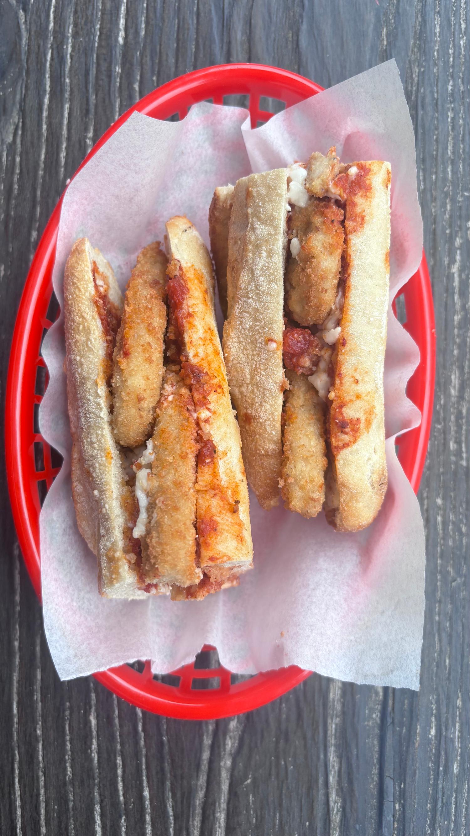 Vegan Chick'n Parm