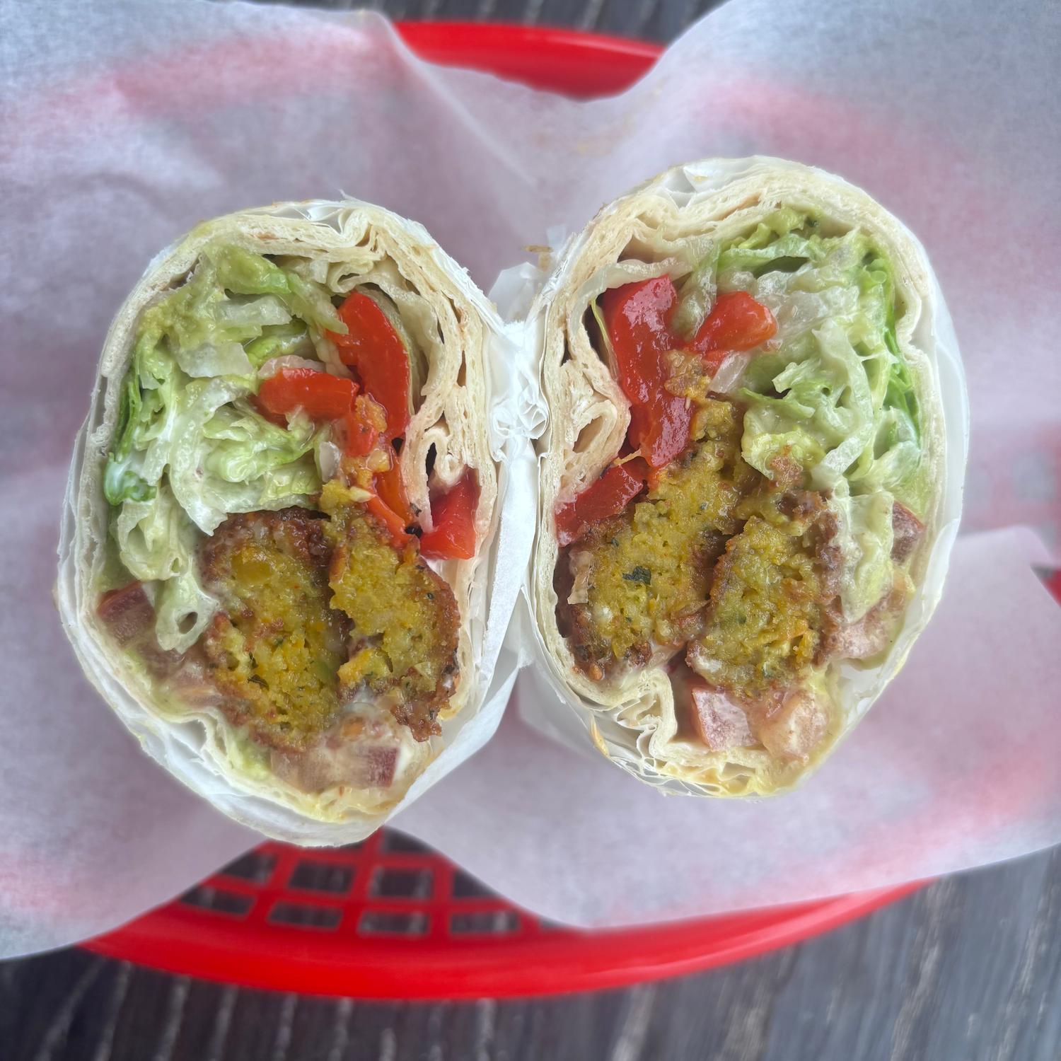 Vegan Falafel Wrap