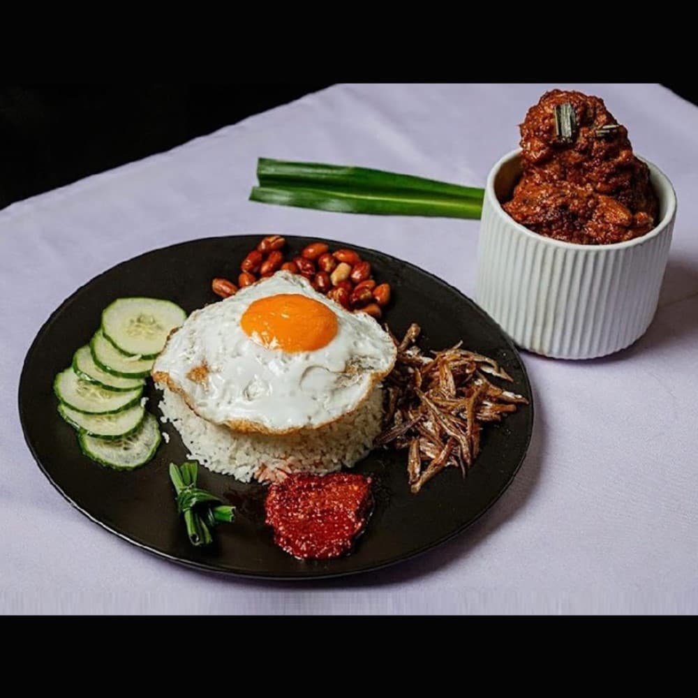 Nasi Lemak with Sambal Chicken