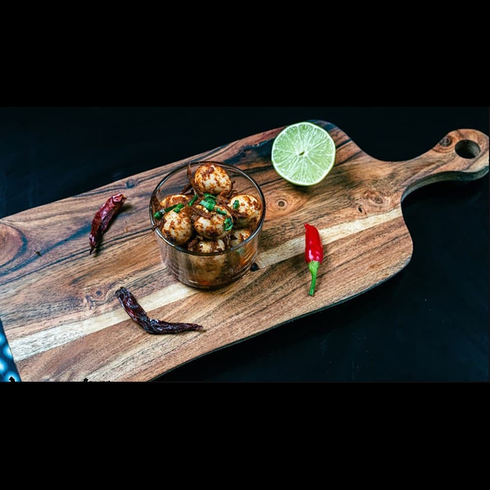 Quail Egg with Ikan Bilis Sambal