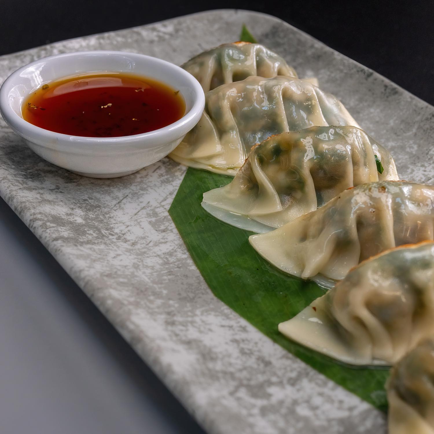 Home-made Kabocha Gyoza