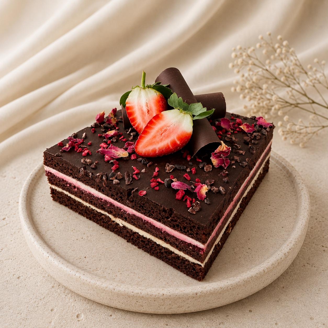 Vegan Choc Coconut Cake 