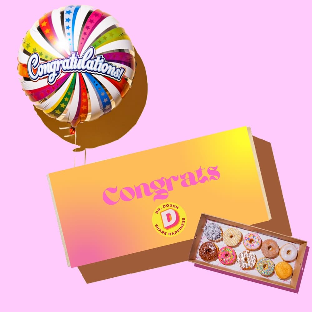 Congrats Gift Box (10 Pieces Regular Size)