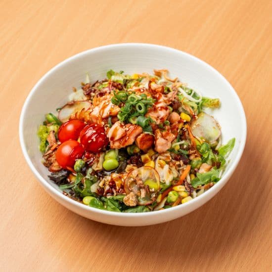 Grilled Salmon Salad