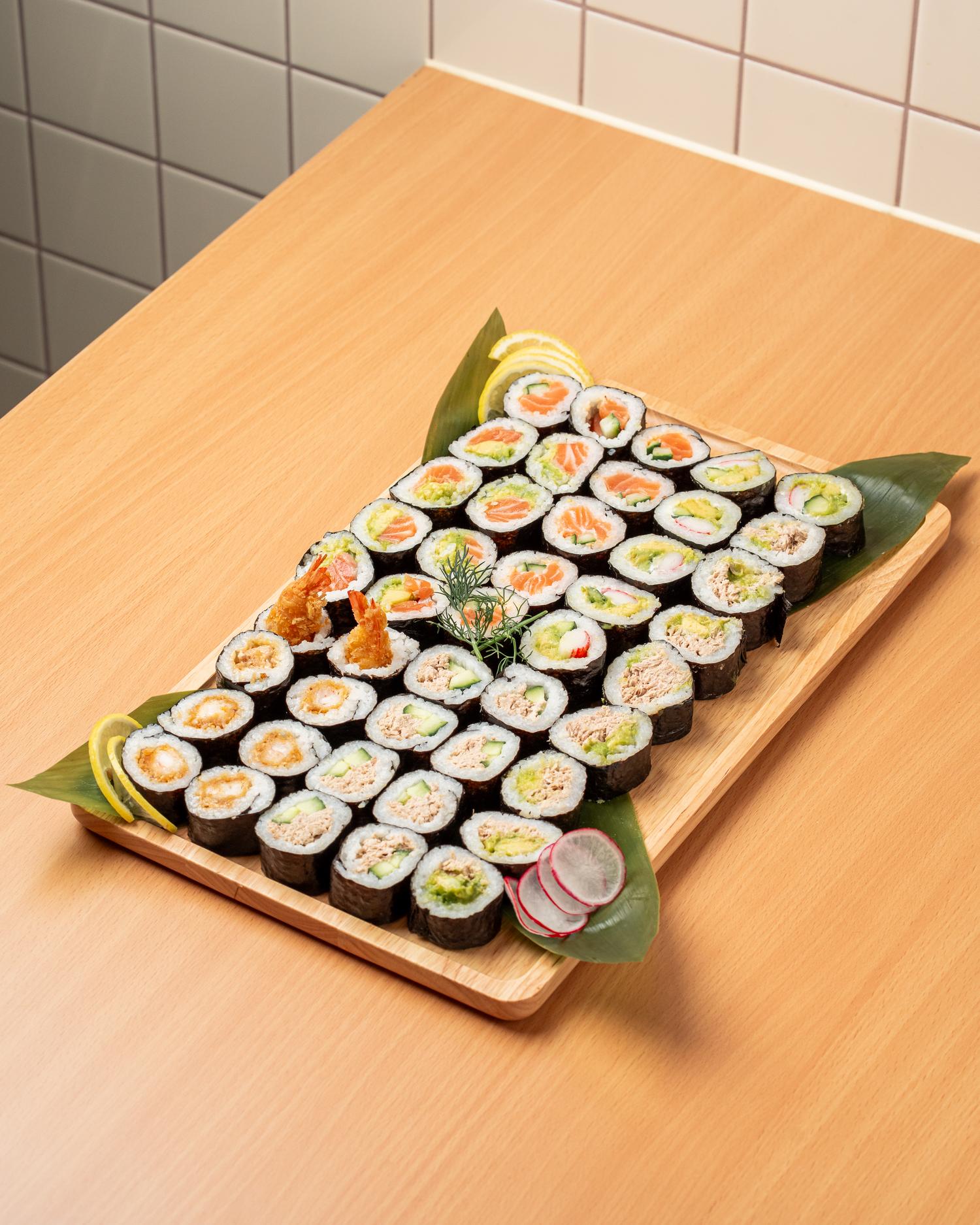 Seafood Sushi Platter (48 Pieces)