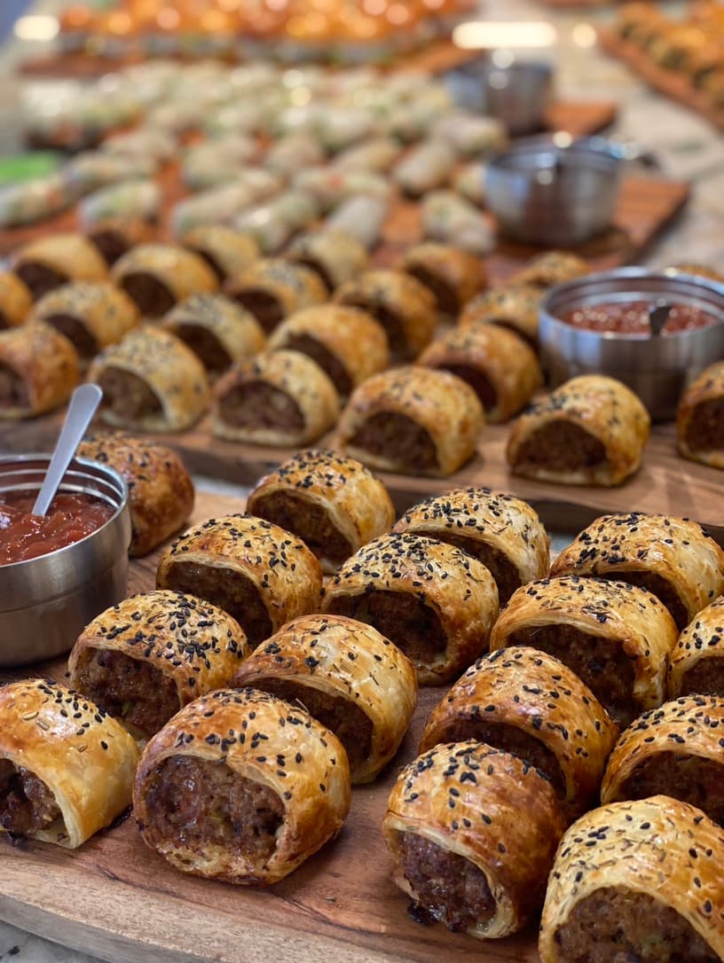 Mini Gourmet Pies & Sausage Rolls