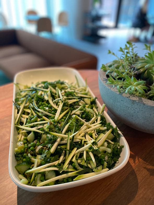 Bean, Broccoli and Walnut Salad Platter (Small)