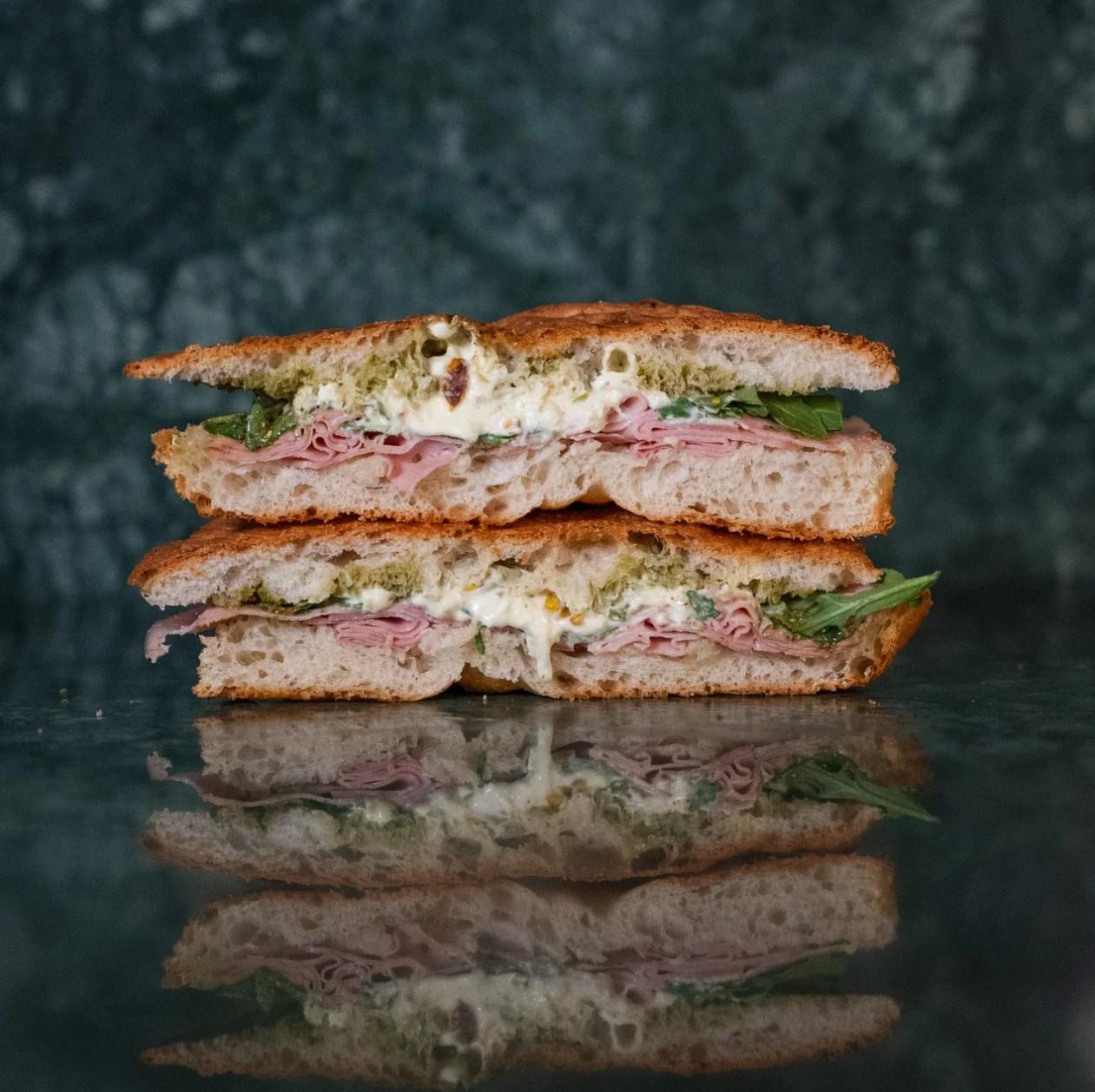 Mortadella Sandwich