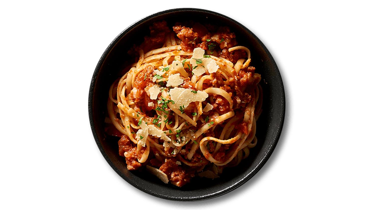 Homestyle Bolognese Pasta