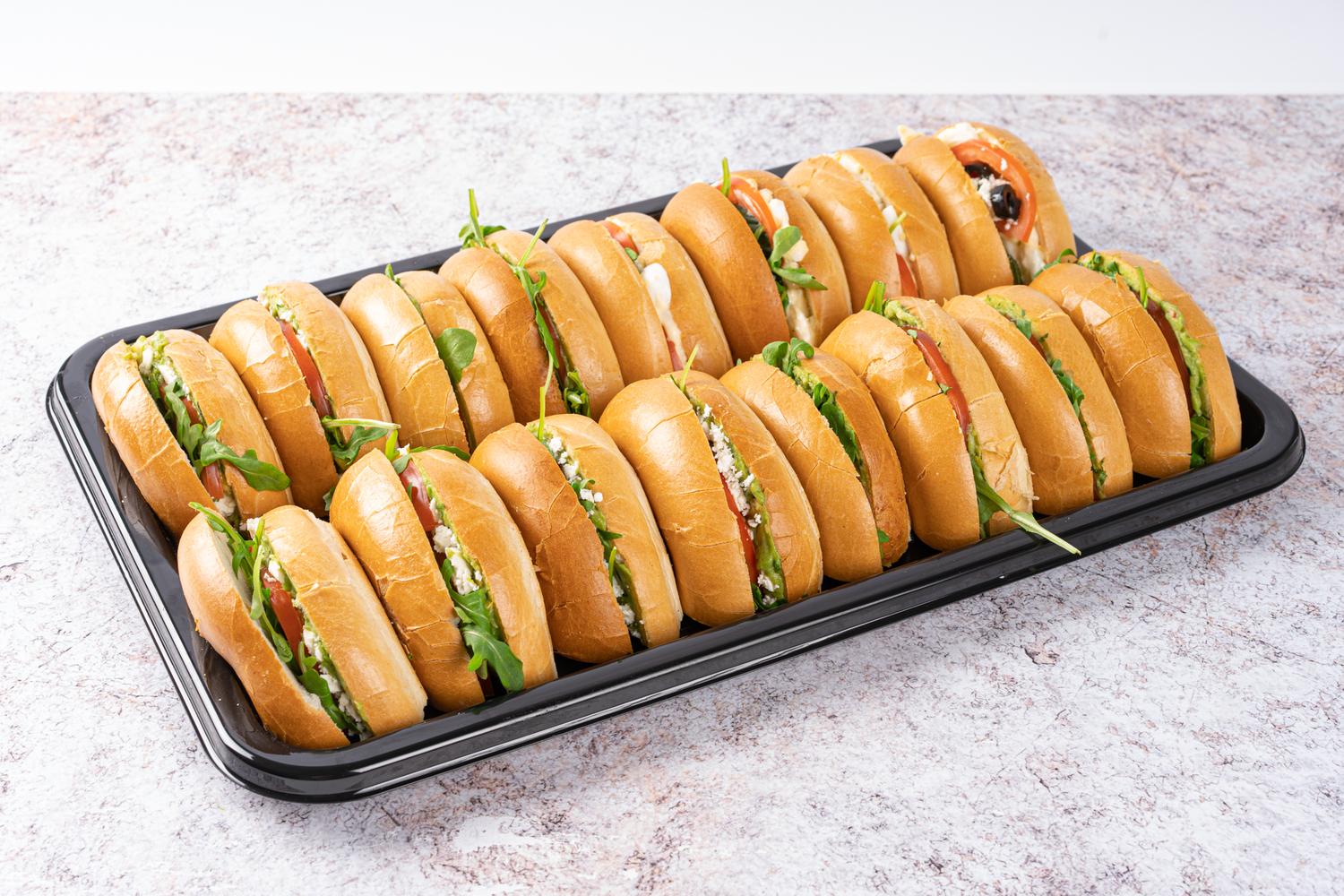 Vegetarian Bagel Platter