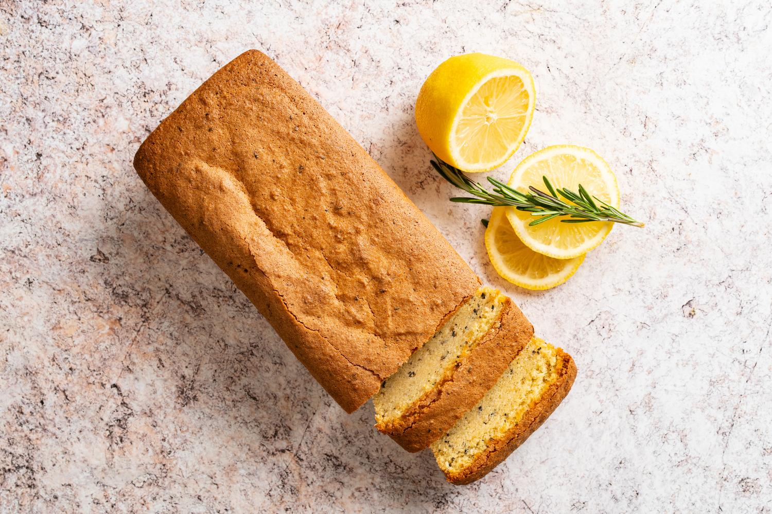 Olive Oil & Rosemary Cake (Serves 9)