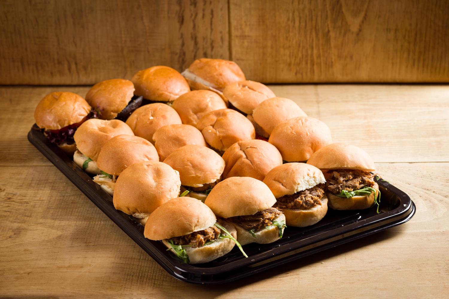 Pulled Lamb Sliders