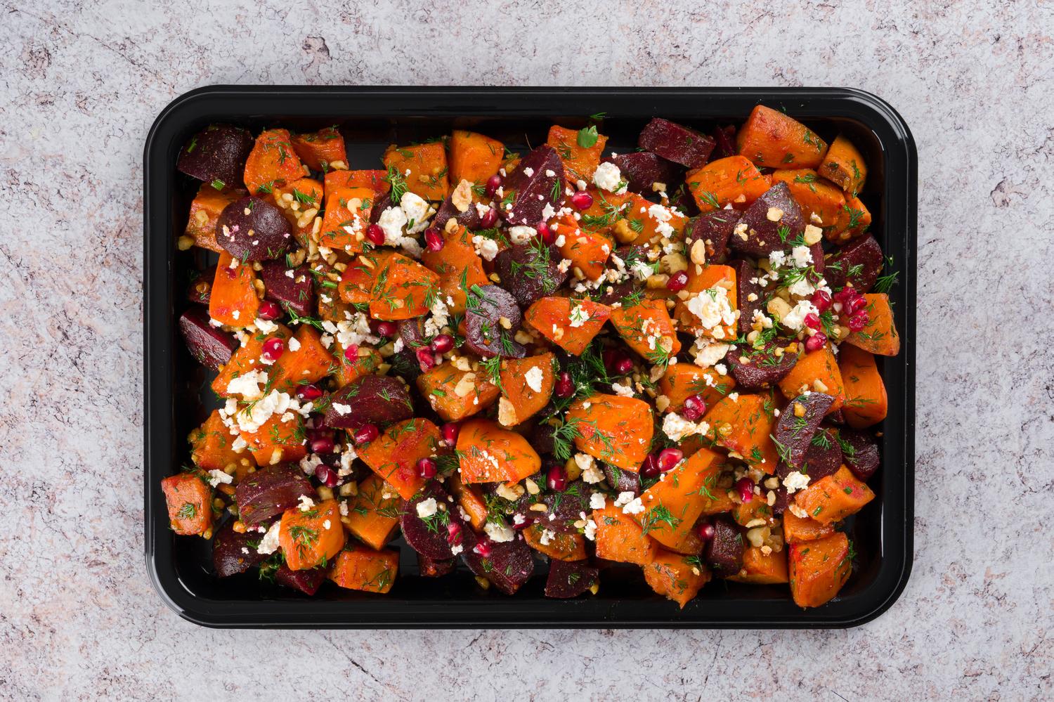 Beetroot, Feta Salad (Serves 6) 
