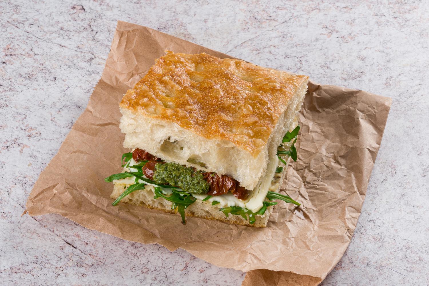Sundried Tomato & Mozzarella Focaccia
