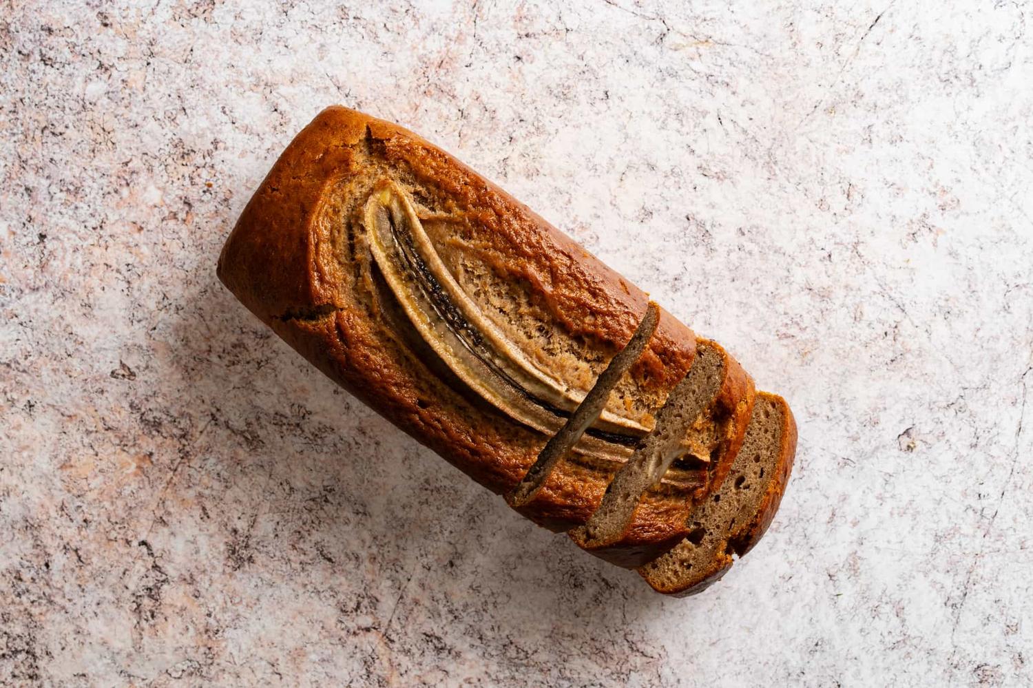 Banana Bread  (Vegan) (Serves 9) 