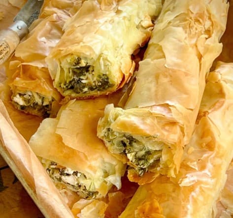 Filo Pastry Rolls (24 pieces) 