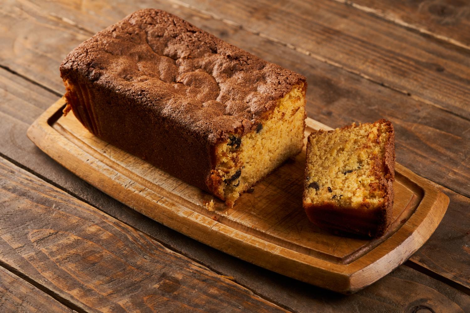 Chocolate Chip & Mandarin Cake Slice (GLUTEN FREE)