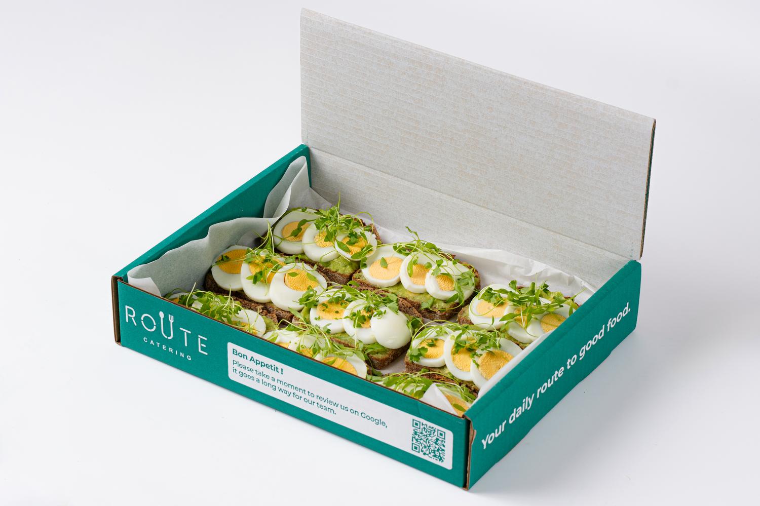 Veggie Breakfast on Toast (Serves 9) 